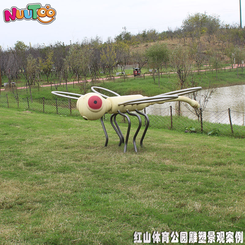 乐图非标游乐大型景观蚂蚁 蜻蜓雕塑系列